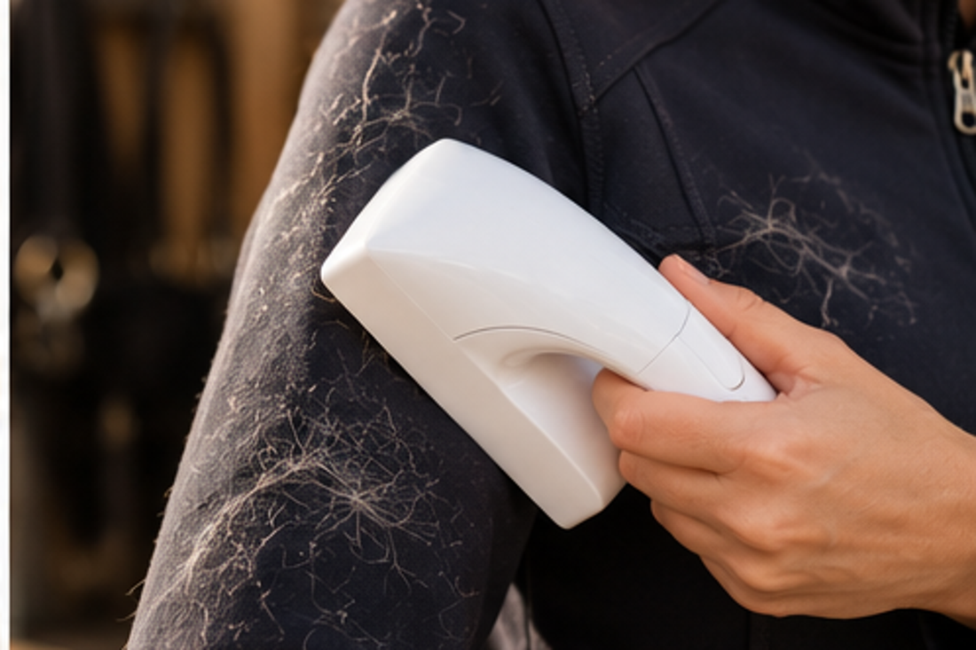 Paardenhaar uit ruiterkleding — Equamity HorseHair Clean Roller