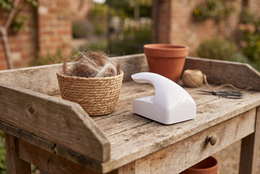 Paardenhaar hergebruiken: van afvalprobleem tot duurzame toepassing — Equamity HorseHair Clean Roller
