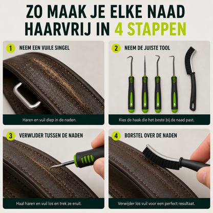 HorseHair Clean StitchKit gebruiksaanwijzingen